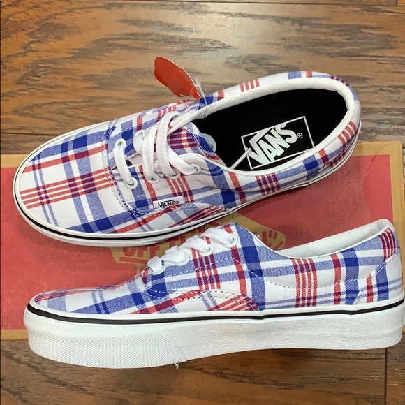 VANS ERA PLAID WHITE/TRUE WHITE wmns - Picture 5 of 16